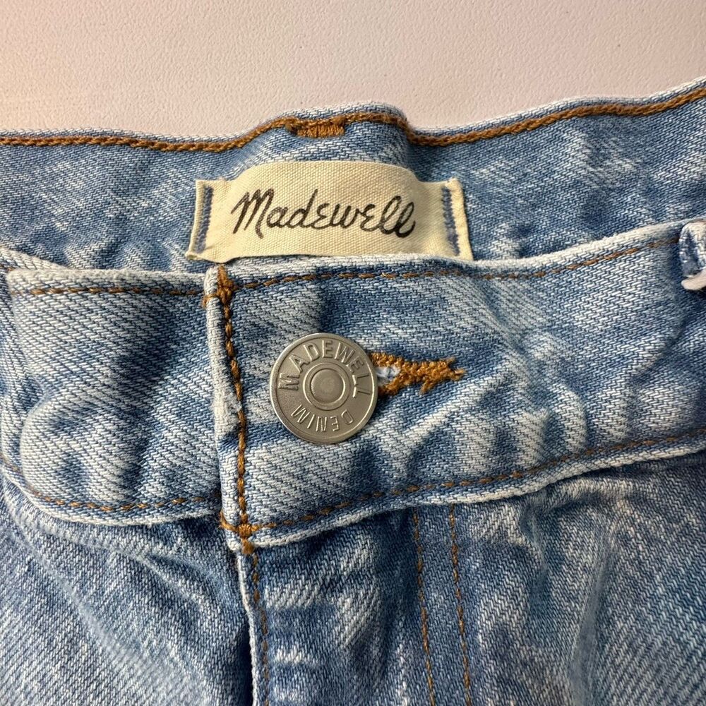 Madewell Light Wash Straight Leg Jeans - Picture 4 of 13